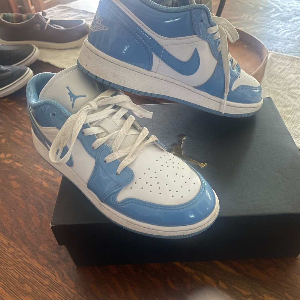 Nike Kids Sneakers - Blue and White
